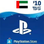 PlayStation Network Gift Card 10 USD PSN ARAB EMIRATES