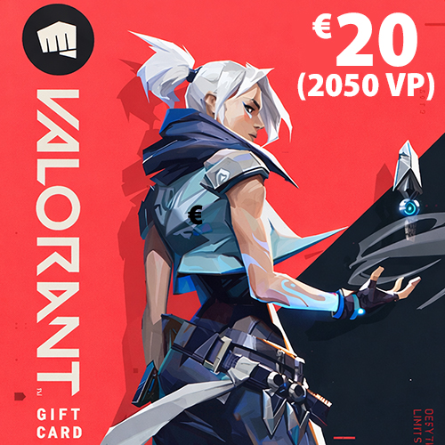 VALORANT Gift Card 20 EURO Digital Code